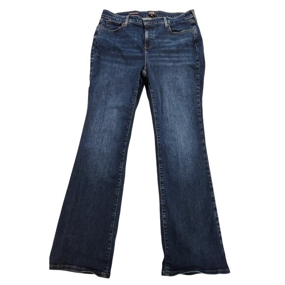 NYDJ Barbara Bootcut 16 Highrise Lift Tuck Technology Dark Wash Stretch Classic - Picture 2 of 9